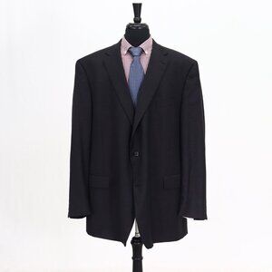 Walter-Morton 52L Gray Solid 2-Button Sport Coat Blazer Jacket G653